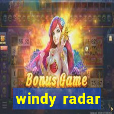 windy radar